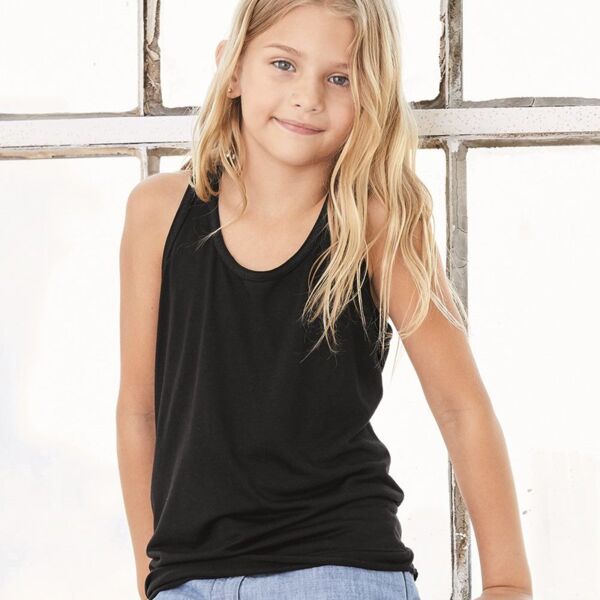 Youth Flowy RacerbackTank Thumbnail